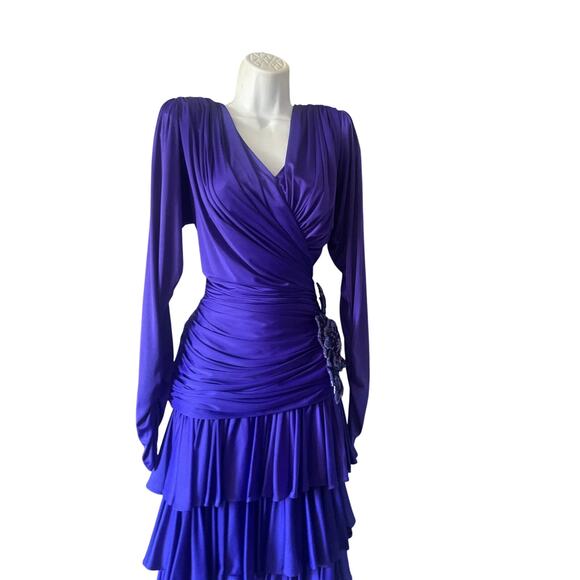 Vintage Tadashi Beaded Dress‎ - Picture 5 of 10